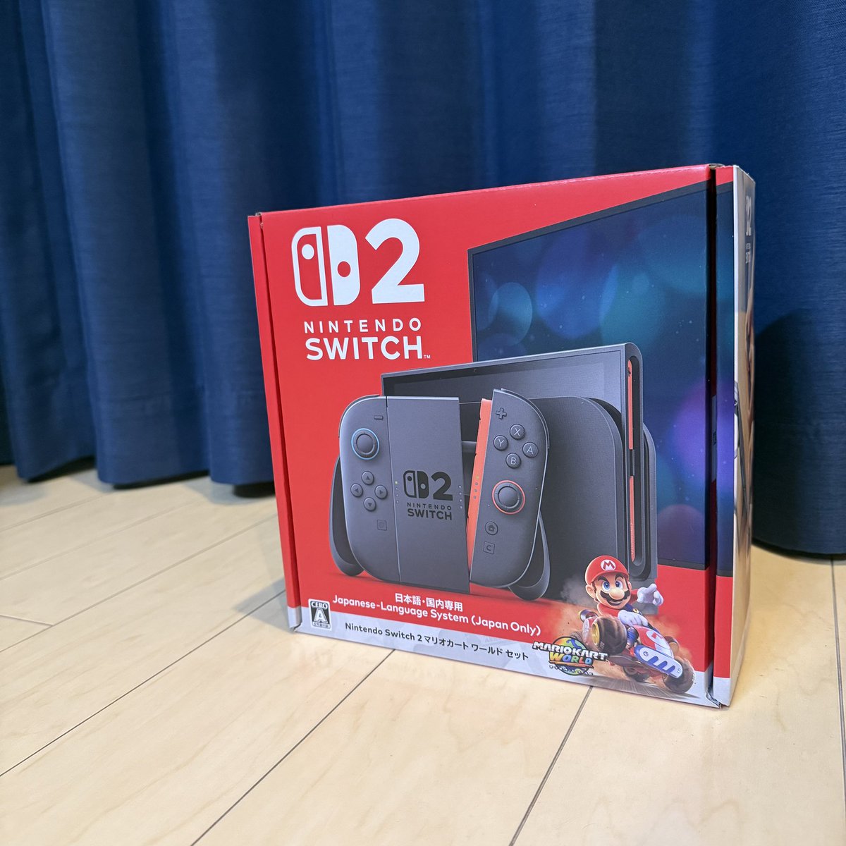 maxsan_'s tweet photo. やっとSwitch 2届いた^_^ https://t.co/5T2aHfPe7e