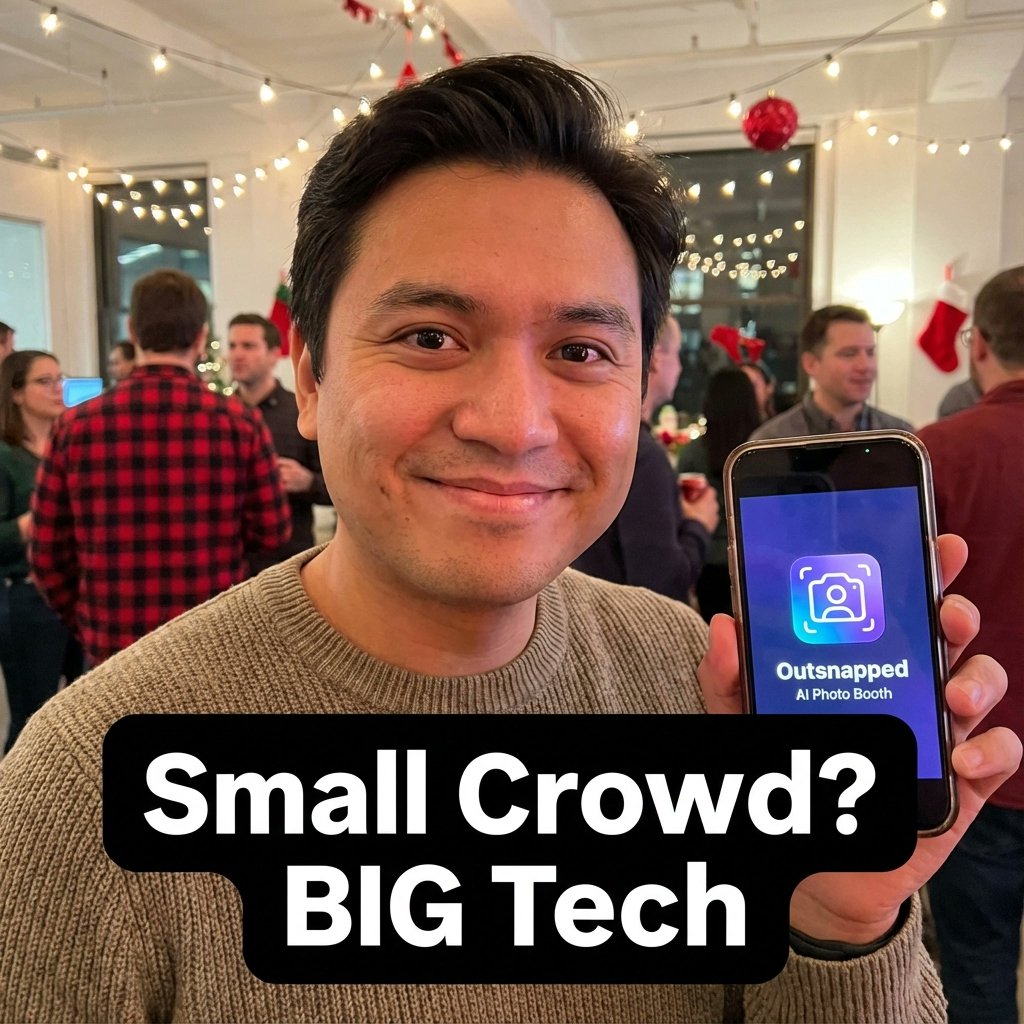 OutSnapped's tweet image. My friends... y'all keep thinking small events don't need big tech. WRONG!! Every guest, every moment, every memory deserves the BEST: whether it's 50 or 5 million. Don't settle, celebrate smarter. OutSnapped=unforgettable. #MicroEvent #EventTech ❤️