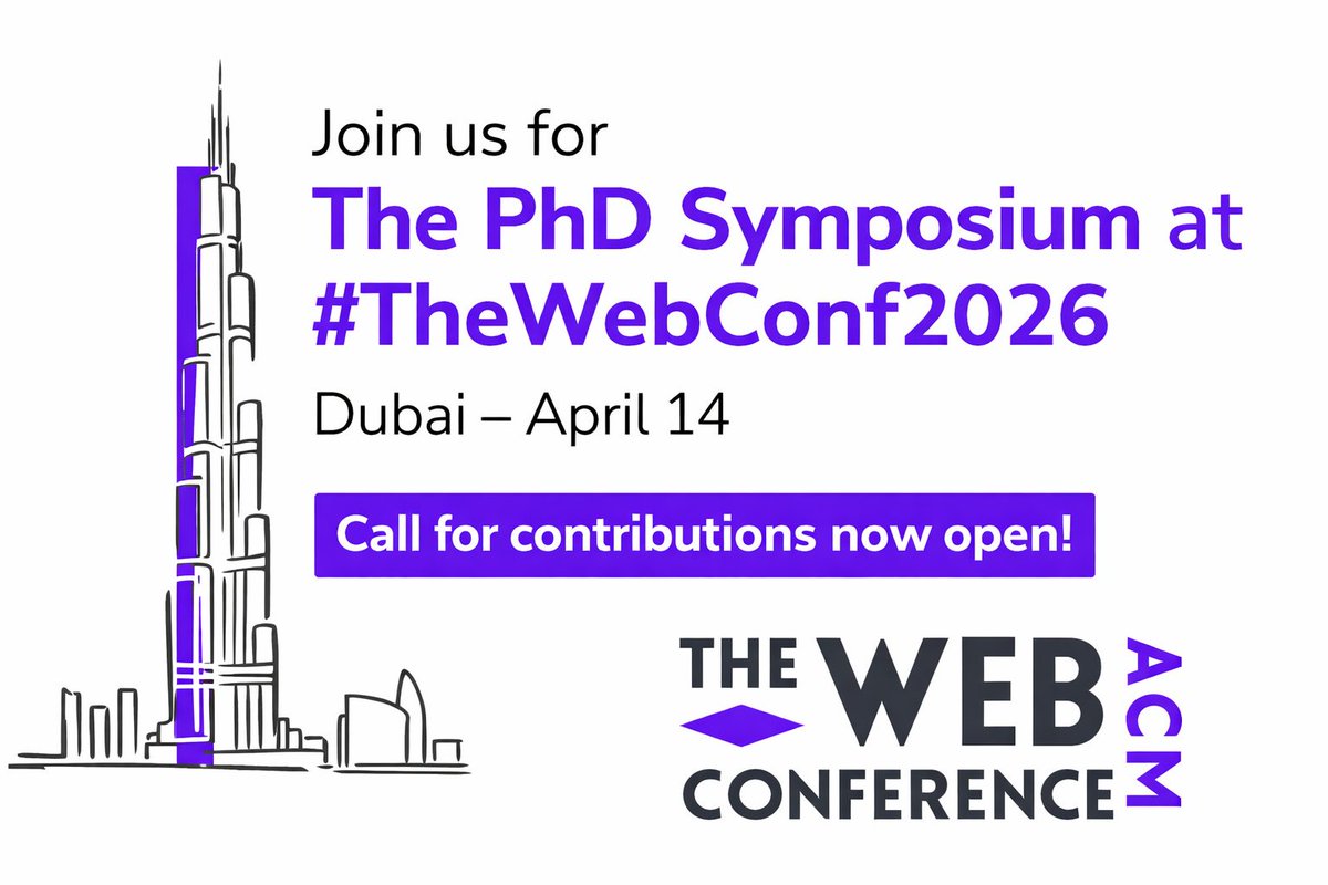 The Web Conference (@TheWebConf) / Posts / X
