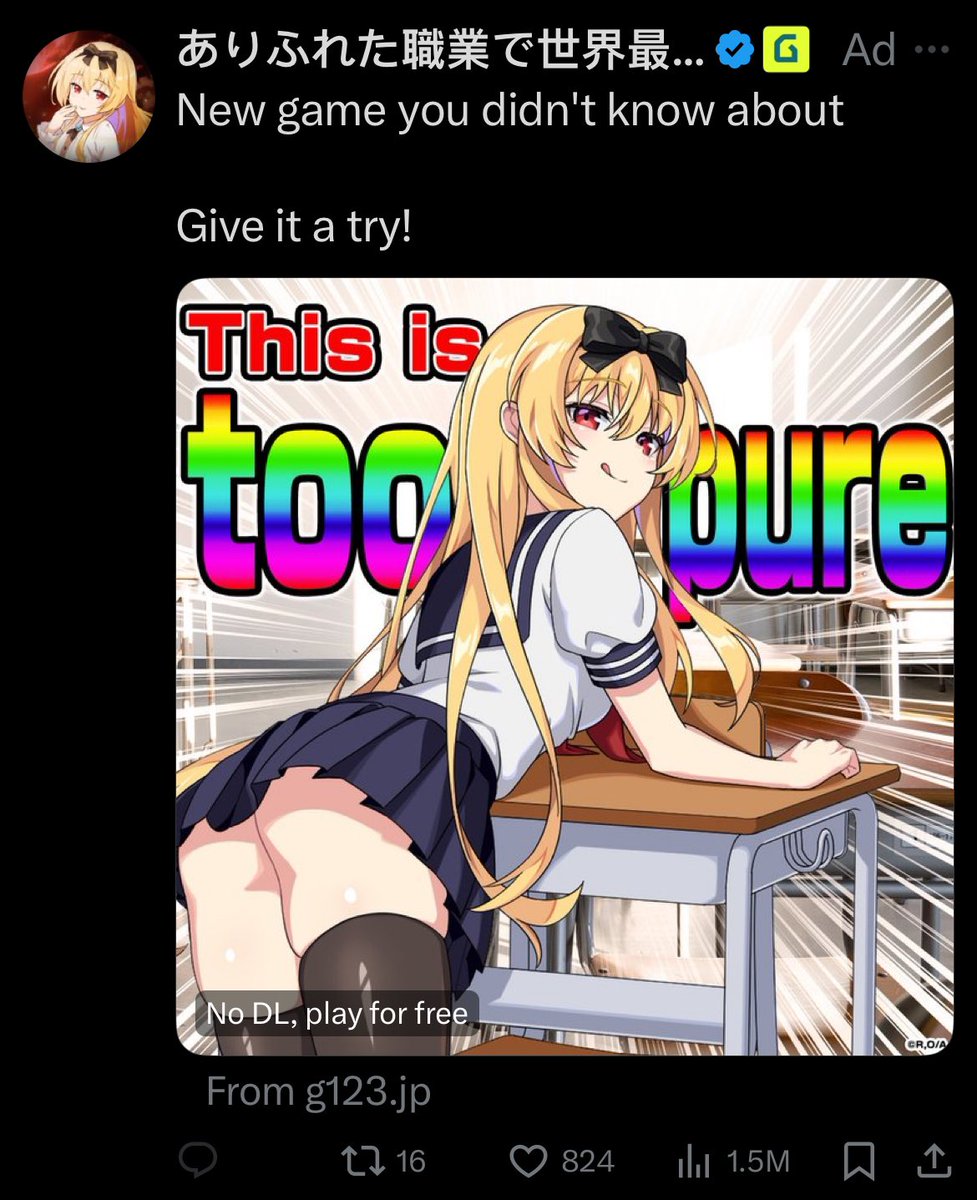 attackackack's tweet image. They got the wrong one. Cartoon sex is not appealing to me