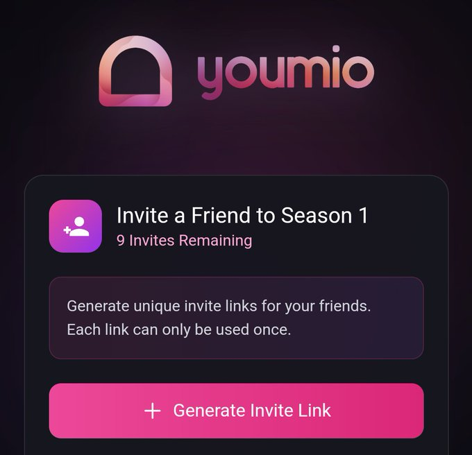 samplekumar07's tweet photo. Just joined Youmio AI 🤖
Early access + rewards look interesting.https://t.co/6uwaeBhybC   more in comments👇👇👇 https://t.co/hKCH6F3Vcp