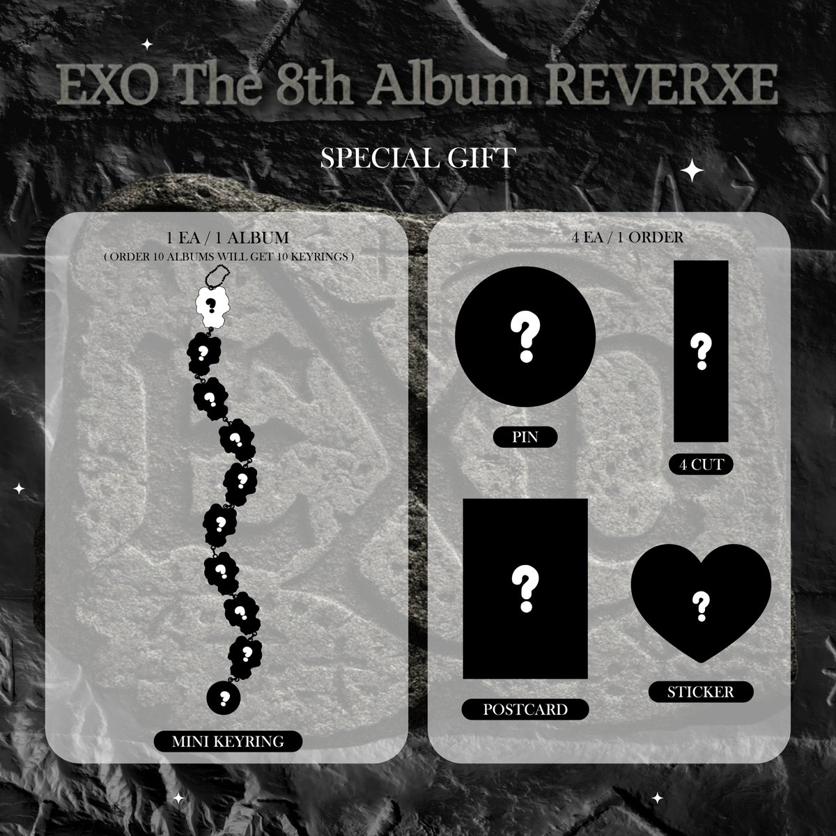 Littleminn's tweet image. RT สุ่มแจก BIG-SMINI

EXO The 8th Album 【REVERXE】

♡ ฟอร์มสั่งซื้อ : forms.gle/2qfRvZ64HE3r7C…
♡ สั่งครบ 4 เวอร์ชั่น ส่งฟรี
♡ สั่ง Compact 6 ปก ส่งฟรี

- รับแกะเลือกการ์ดตามคิว
- รับเลือกปก Compact ver. ตามคิว
- ค่าส่ง EMS 50

📌 ปิดรับ 13/01/2026 (เวลา 22.00 น.)

#ตลาดนัดEXO