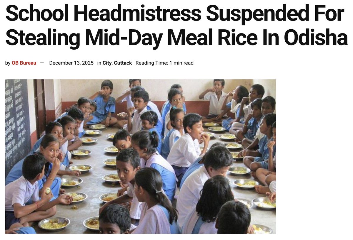 macroschema's tweet image. Hundreds of crores spent on Messi and IPL auction

Meanwhile this is the state of #MidDay meal in India after 11 years of #Amritkaal 

The sooner India will collapse

Happier will be the next generation of Indians