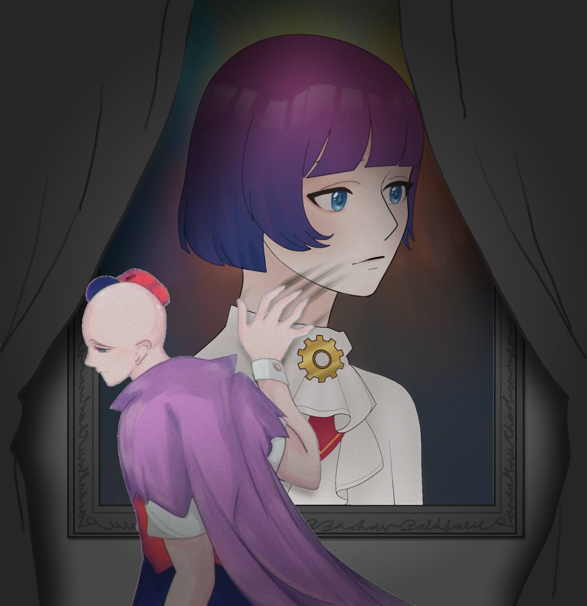 With the combined art power of <a href="/lalisathepanda/">Panda</a> 🐼,<a href="/Minji_030_VT/">M I N J I 🎶📀 | IDOL VTUBER</a> 🇬🇧 &amp; <a href="/chaoticmouseman/">Chaotic Mouse Man</a>🐁
I present to you:   BBnohair⏰