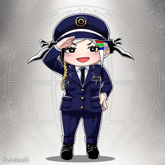 おはモノチ 「今日も平和を守りまっち!」 #MonochiProject