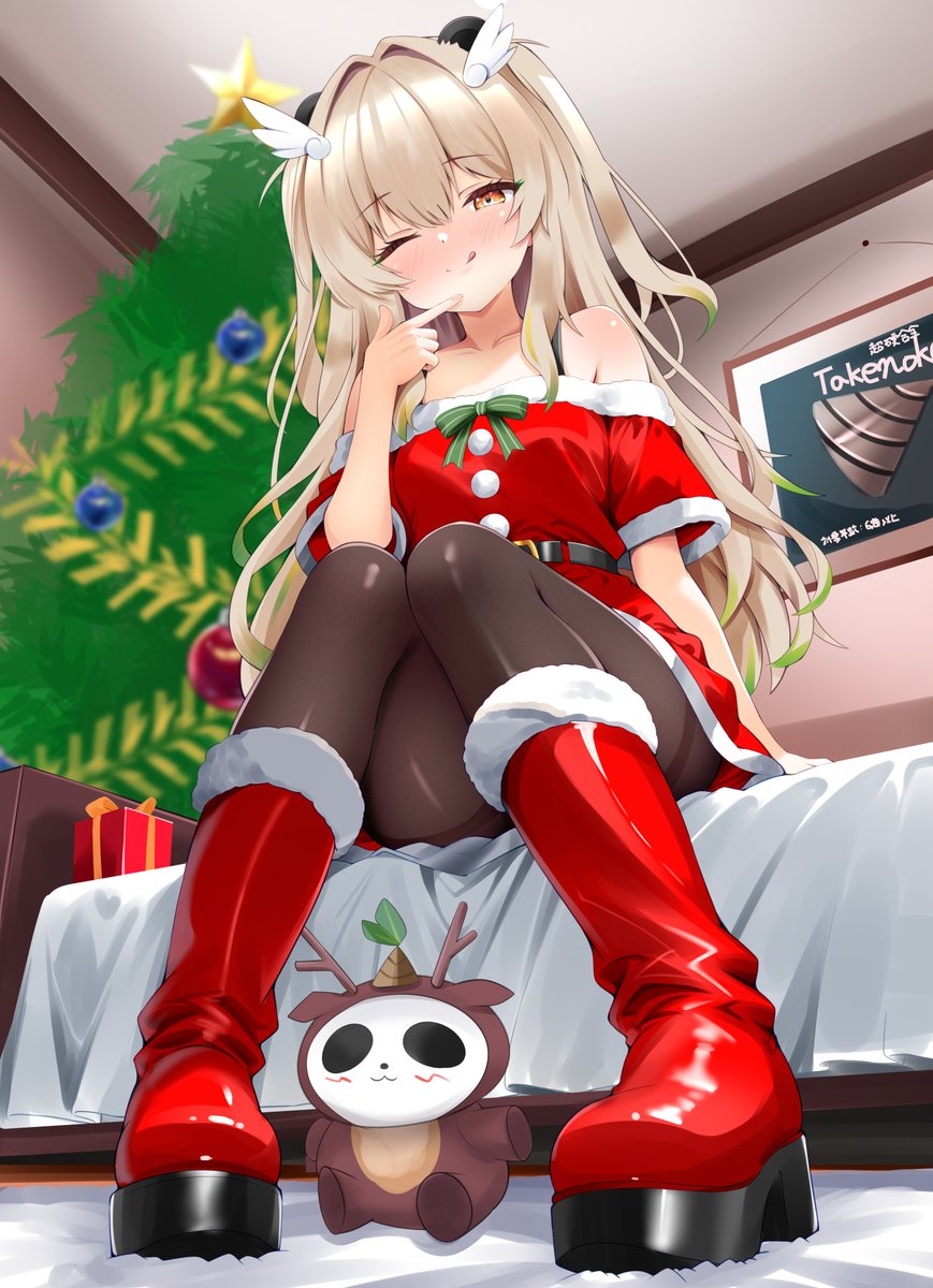 akwt_tt's tweet photo. クリスマスはささはといっしょ！
どっちが好きかな？
 #ささはあーと https://t.co/2NjOF0BWvR