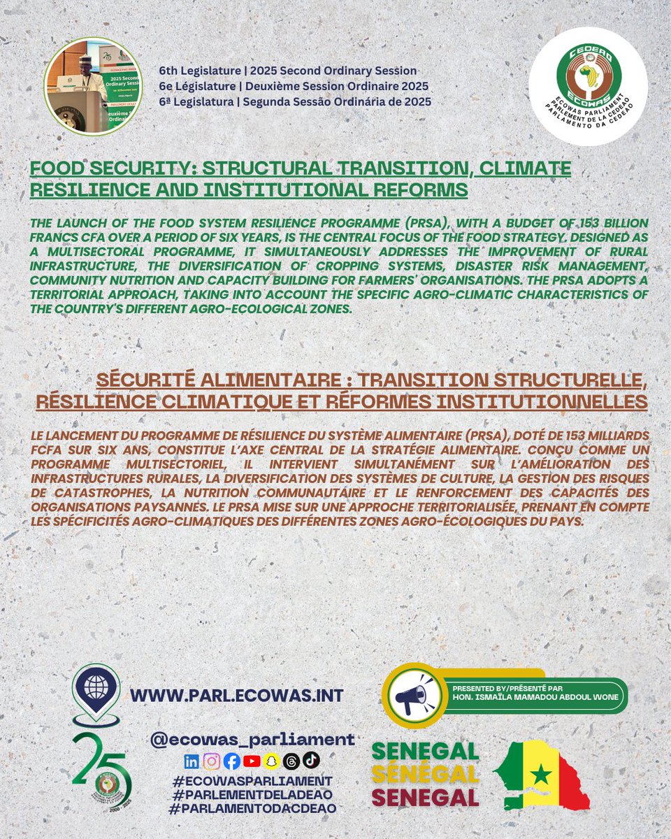 ECOWAS Parliament tweet media