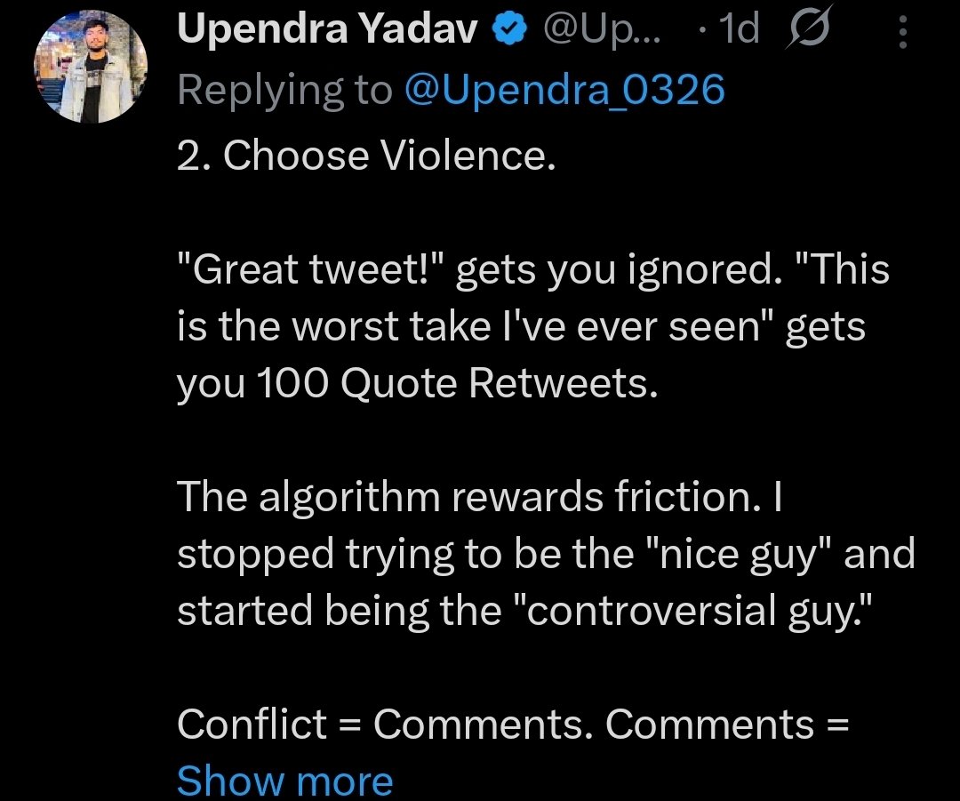 dkotschessa's tweet photo. @Upendra_0326 @SThingsMeme This asshole does posts like this for engagement and then brags about it. https://t.co/s5DUmfWvB5