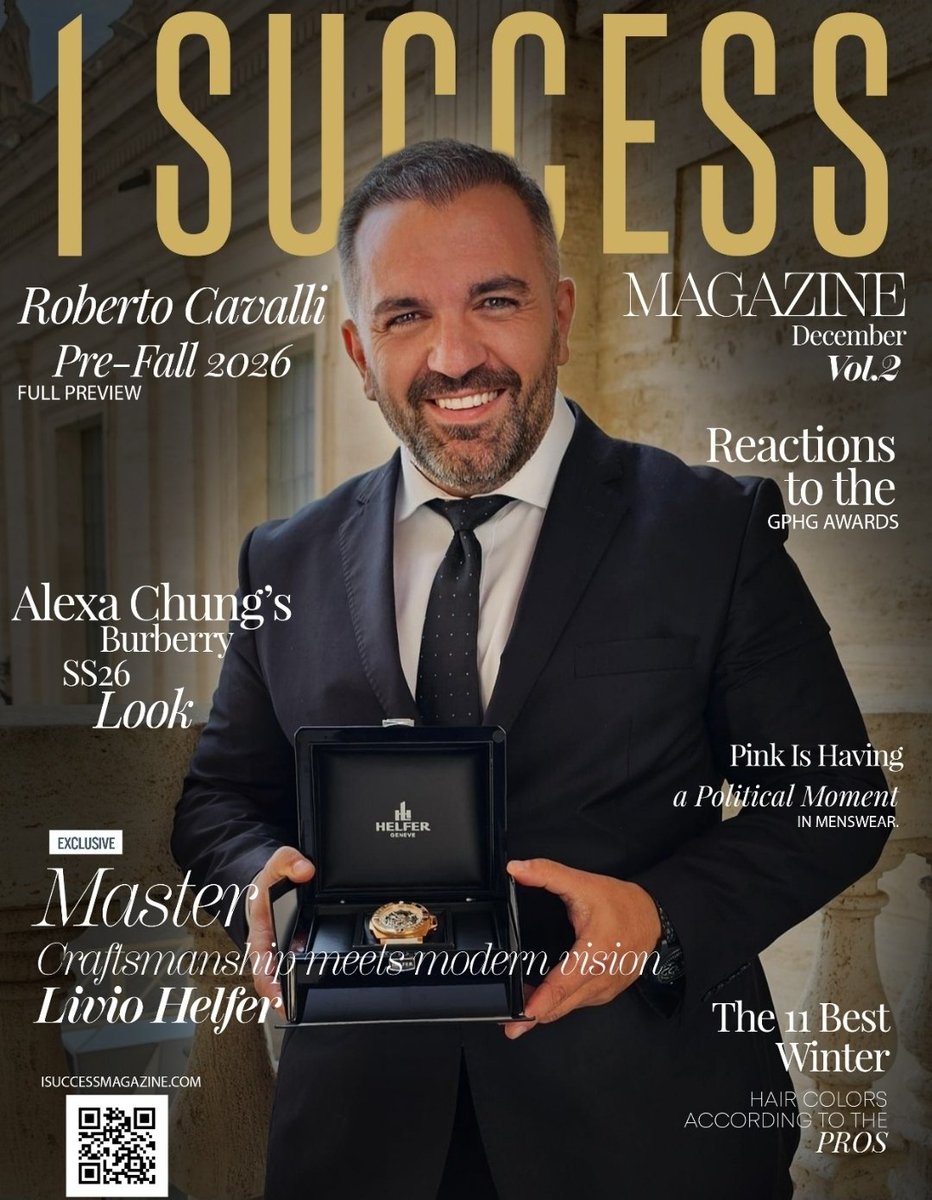 HelferWatches's tweet photo. "In the world of watches, success is measured in moments, not just minutes." Livio Helfer, CEO and owner Helfer Watches Geneva. Please scan QR code for entire story! https://t.co/HxofKKYJQG