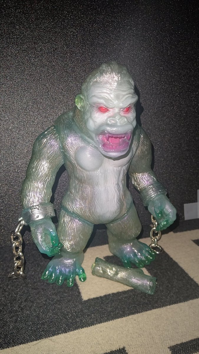 シカルナ工房　巨猿　ワンオフ塗装　蓄光 シカルナ工房 巨猿 ワンオフ塗装 蓄光