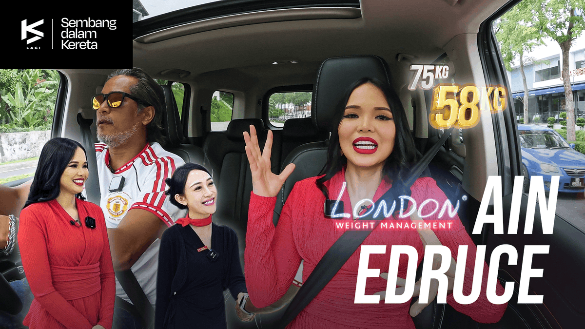 kslagi's tweet image. EP 17 | Sembang Dalam Kereta bersama KJ &amp;amp; Ain Edruce 💃🏻

Kempen Fit, Healthy, Slim, London! ❤️ Jom cuba 1x sesi rawatan secara PERCUMA, rebutkan peluang anda di sini: tinyurl.com/FHSL2026KSL

Tonton di sini: youtu.be/S0ZFJMoSNgM

#KSLagi #KeluarSekejapLagi #SembangDalamKereta