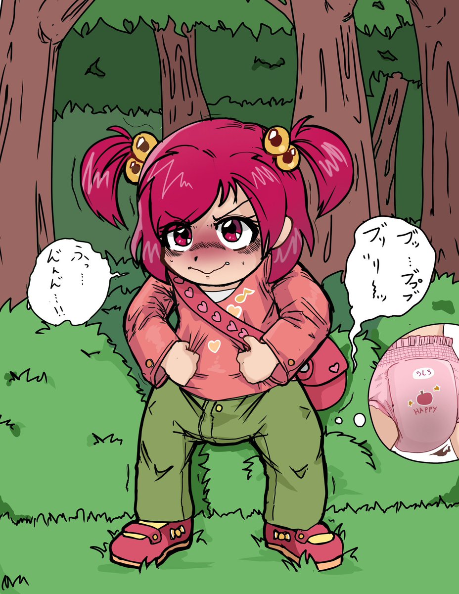 ハイキング中に催して💩