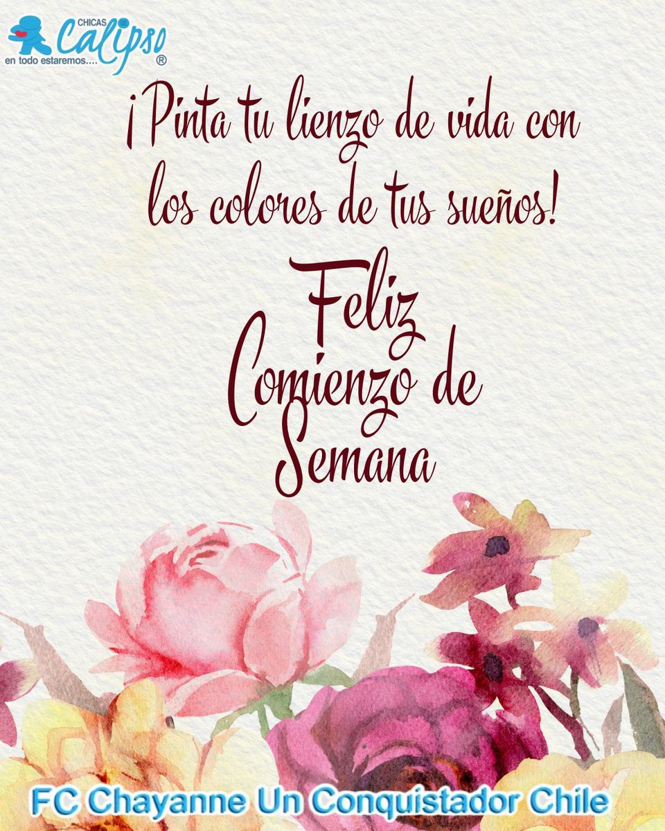 Que tu semana te llene de alegría <a href="/tiopedritosola/">Pedro Sola</a> abrazos desde #Chile <a href="/CHICASDECALIPSO/">Fans Club Chicas de Calipso 🇨🇱</a> 🦋