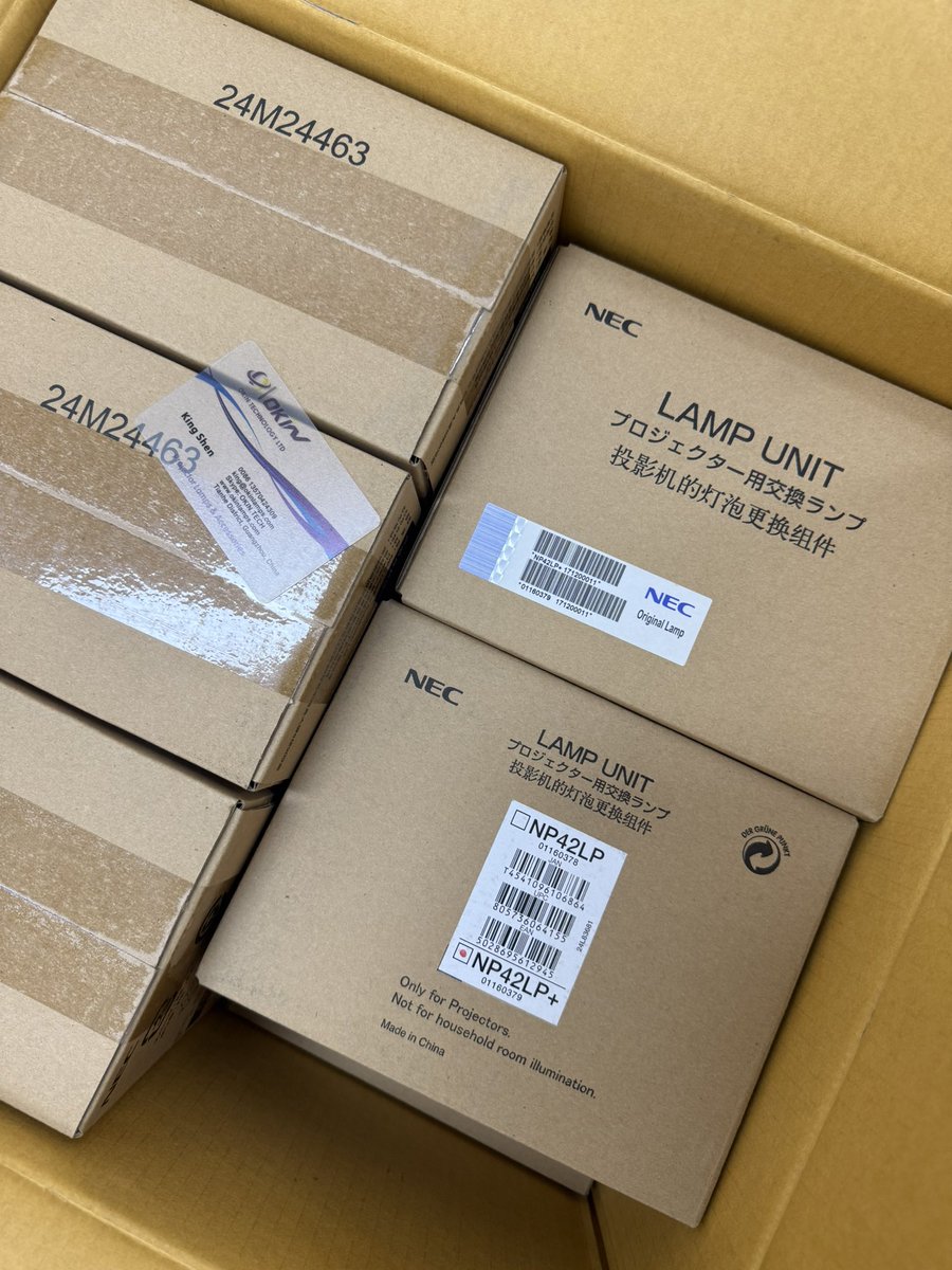 LampsProjector's tweet photo. NEC projector lamps module in stock.

info@okinlamps.com
https://t.co/dW1awbaoXq

#ProjectorLamp #ProjectorBulb #ProjectorParts #ProjectorRepaire #ProjectorAccessories #XENONLAMP #NEC #NP41LP #NP42LP #NP47LP #NP28LP #NP27LP #NP26LP #NP22LP #NP-10LP06  #NP-09LP06 https://t.co/irrm5xtZg5