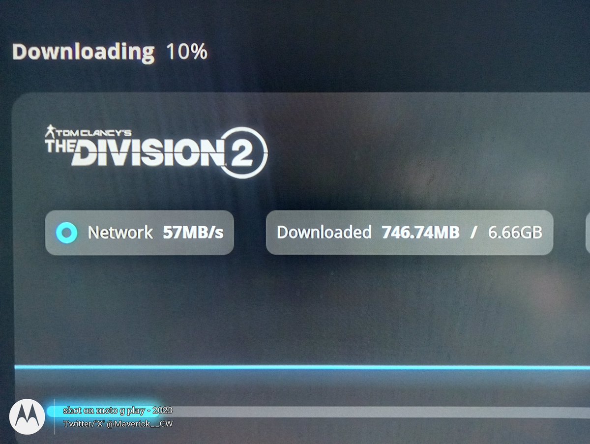 Maverick__CW's tweet photo. Here are today's update file sizes for #TheDivision2 Year 7 Season 3 - Title Update 3.1...

#XBox - 7.12GB

#UbisoftConnect - 😈😂 6.66GB https://t.co/y7HD0kBliL