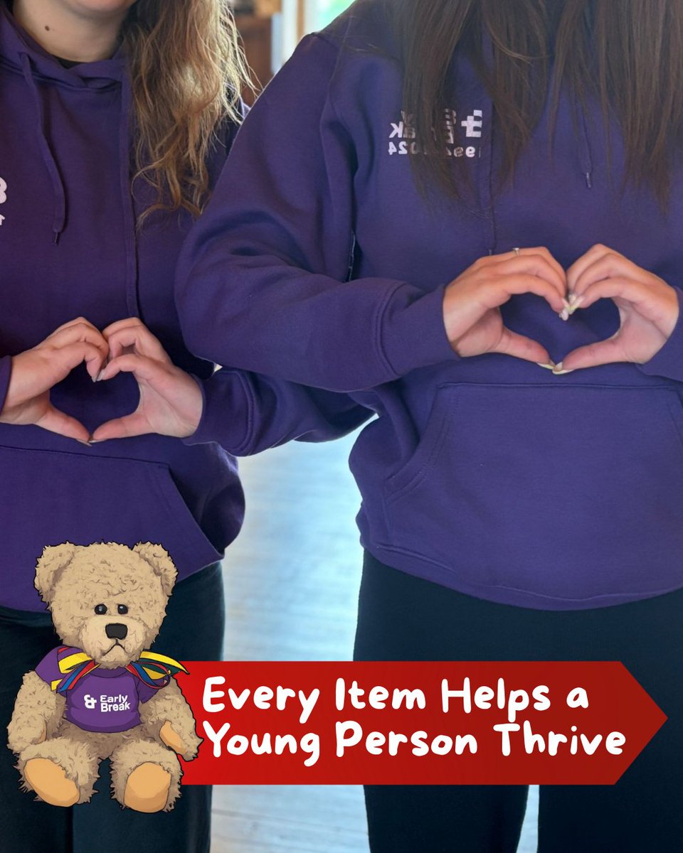 EarlyBreakUK's tweet image. We’ve launched our new Fundraising &amp;amp; Donations page! 🧸
Your donations support our Wellbeing Fund and real support for young people. Join our Early Break Teddy and help us make a difference
#Fundraising #Donations #WellbeingFund #DonateNow