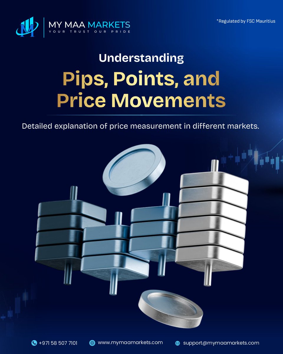 Master the markets with MY MAA MARKETS! 📉
Understand pips, points &amp; price movements with our free guide. Trade Forex, Indices &amp; Stocks with:
✅ 0.0 pip spreads
✅ 1:500 leverage
✅ Instant withdrawals

Read our detailed article on LinkedIn:
vist.ly/4iq9w

Start trading