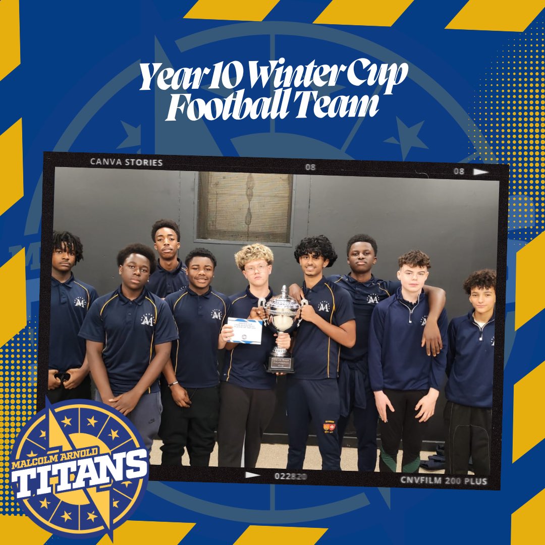 MAAcademySport's tweet image. Winter Cup Celebration Assembly ❄️🏆
After winning the Winter Cup for the first time in 8 years, we celebrated with an assembly! Certificates for group winners, Player of the Day awards, and trophy photos made it a special moment for everyone involved. @DRETsport #teammaa