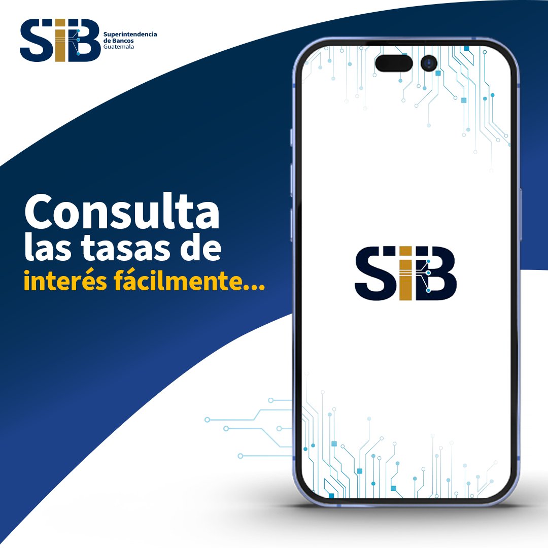 sib_guatemala's tweet photo. Estamos a punto de revelarlo todo y pronto podrás consultar las tasas de interés fácilmente.
#SIBGuatemala #Atualcance #appSIB #Estésdondeestés https://t.co/TYovo30PMa