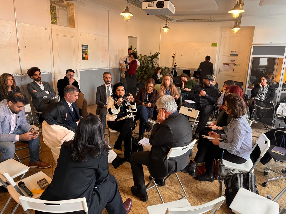 IDiplomat's tweet photo. As the policymakers convene in Geneva for the @Refugees #GRF, refugee and host community leaders share sobering realities from the ground in #MENA #RSpace https://t.co/iATPyjOz0B