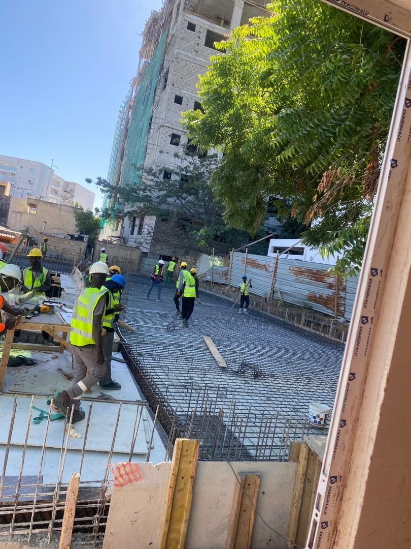 COSEPRIM's tweet image. 🏗️ Le chantier du projet Nala avance à Mermoz.
Un projet moderne, bien situé, suivi avec rigueur.

📍Mermoz - Dakar
📞 77 634 56 09 / 76 925 22 32
✉️ commercial@coseprim.net
🌐 coseprim.net 

#ProjetNala #Mermoz #ImmobilierDakar