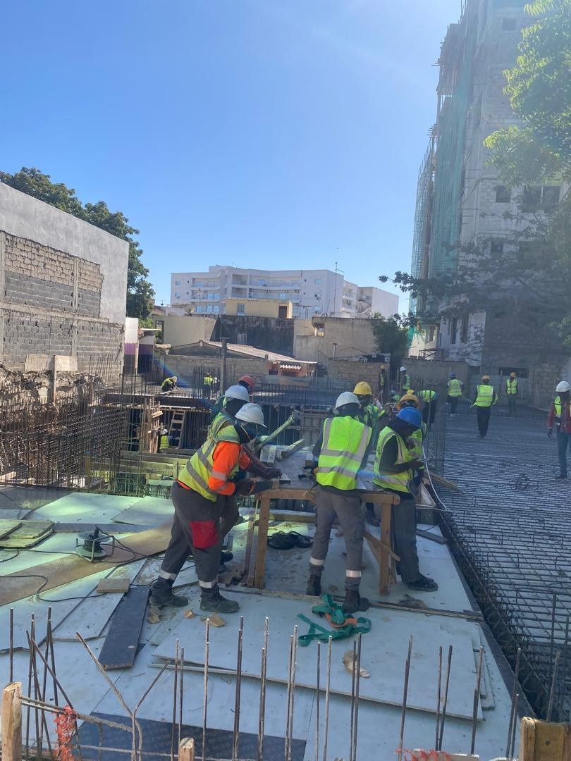 COSEPRIM's tweet image. 🏗️ Le chantier du projet Nala avance à Mermoz.
Un projet moderne, bien situé, suivi avec rigueur.

📍Mermoz - Dakar
📞 77 634 56 09 / 76 925 22 32
✉️ commercial@coseprim.net
🌐 coseprim.net 

#ProjetNala #Mermoz #ImmobilierDakar