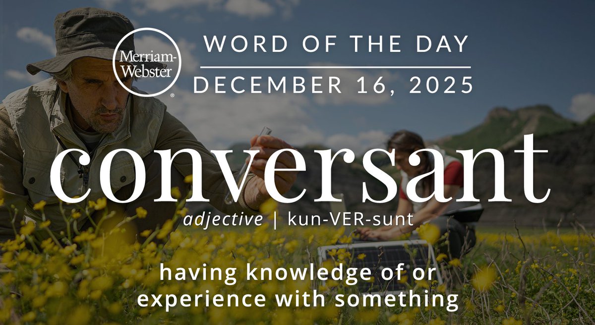 Merriam-Webster tweet media