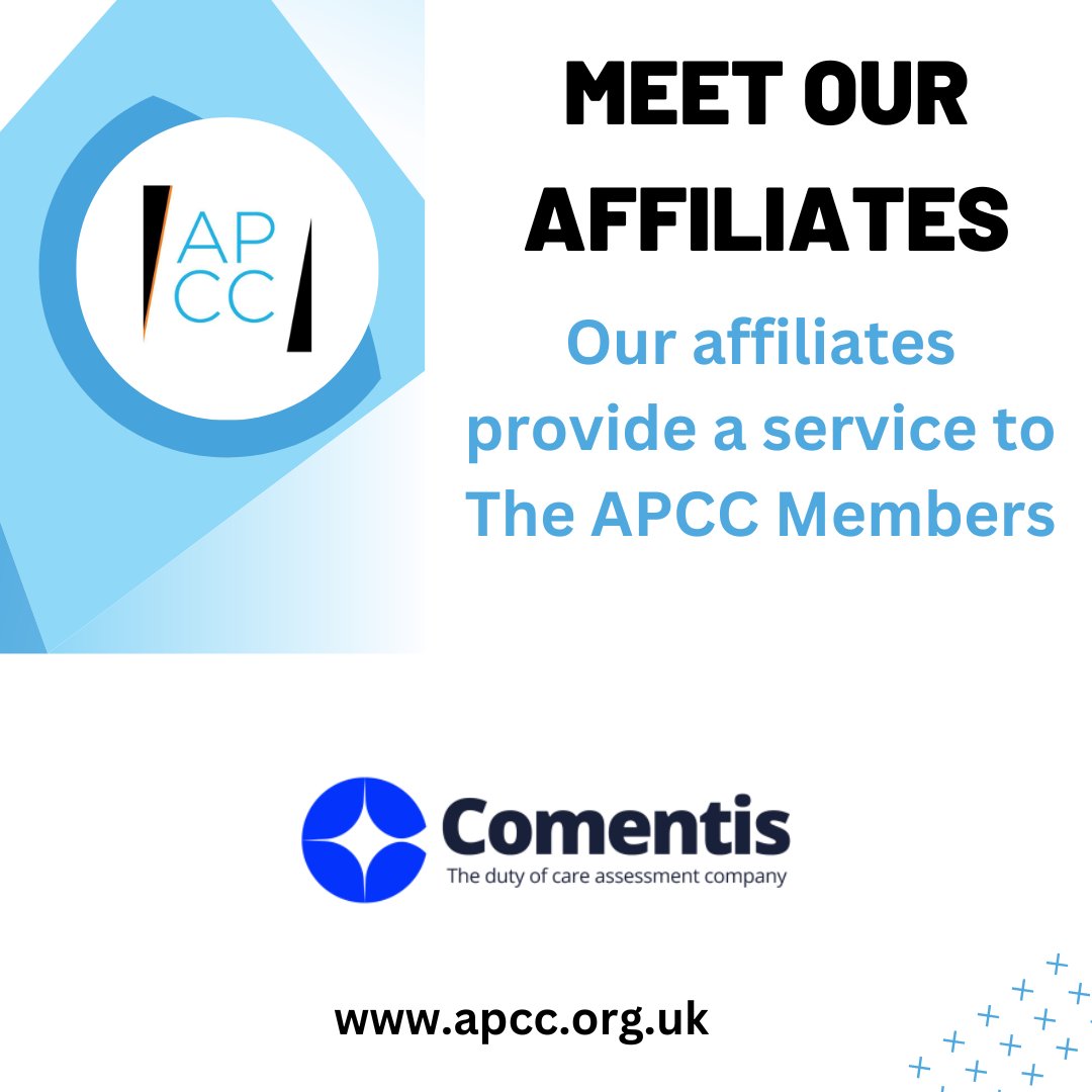 MEET OUR AFFILIATES
Comentis provides a cost effective and efficient online assessment platform which enables you to consistently and objectively identify and support those at risk of financial vulnerability and report on this quickly and easily.
bit.ly/APCC-Comentis