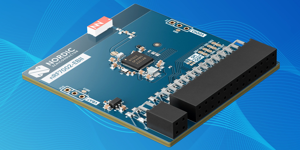ElectronicaAzi's tweet image. Nordic Semiconductor expands development options for the nRF54L Series with the new nRF7002 EBII board, enabling Wi-Fi 6 connectivity for advanced IoT and connected applications.
| More info at: international.electronica-azi.ro/nordic-semicon…
#IoT #WiFi6 #embeddeddevelopment #wirelessconnectivity