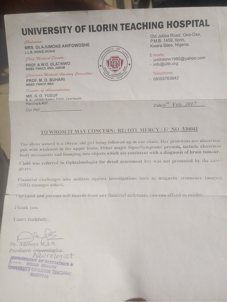 MEsther85410's tweet photo. Hi Nigerians,I’m Mercy, 19. I need ₦25,559,751 for urgent spine surgery. The pain is unbearable. Please help. Every naira &amp; retweet counts.💔🙏

Bank : First bank PLC. 
A/c number: 3011655852 
A/c name: Oti Gabriel.
 #HelpMercyWalkAgain 
@Wizarab10 @john322226 @the_beardedsina https://t.co/JE9E7HuYxC