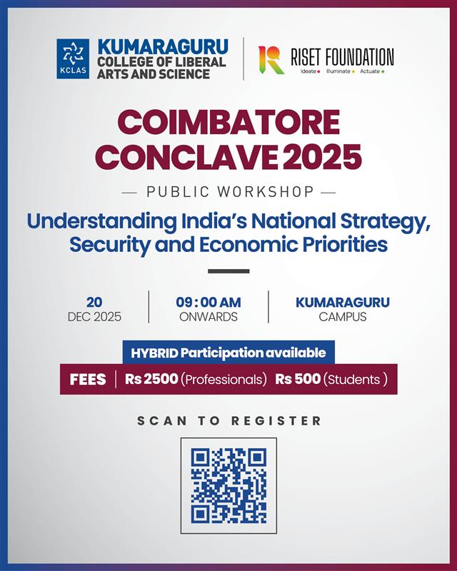 Kumaraguru College of Liberal Arts & Science tweet media