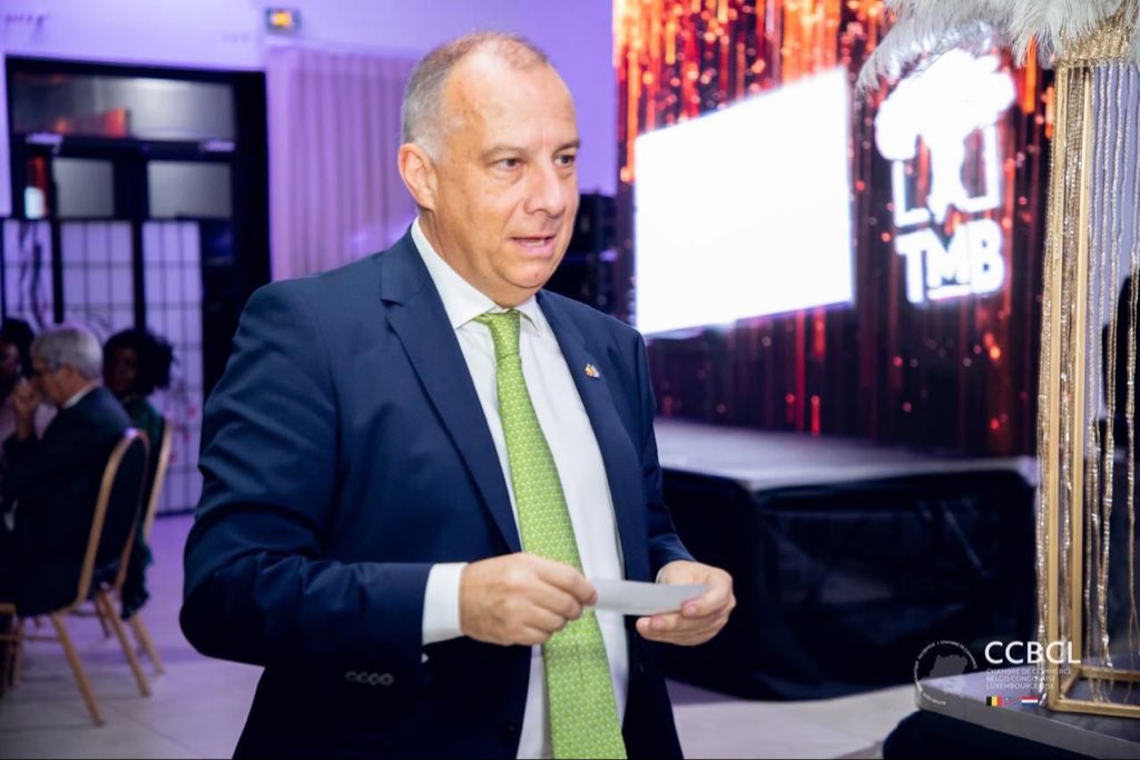 TMB_CD's tweet photo. Soirée de Gala de la Chambre de Commerce Belgo Congolaise Luxembourgeoise #CCBCL 2025. La TMB , sponsor officiel, est fière d’avoir soutenu cet événement d’exception #Gala2025 #PullmanKinshasa #Networking #BusinessCommunity #Leadership #Kinshasa #Congo #RDC #RDCongo https://t.co/WsYaTZ7XrT