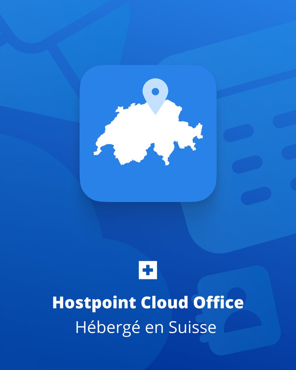 hostpoint_FR's tweet photo. Vos données restent là où elles doivent être: en Suisse.
Grâce au stockage en Suisse, vos données sont toujours en sécurité et restent sous votre contrôle.

Lancez-vous maintenant avec Cloud Office!
https://t.co/dmxIpqufbf

#CloudOffice #ProtectionDesDonnées #HébergementWeb https://t.co/wRQZil5PtY