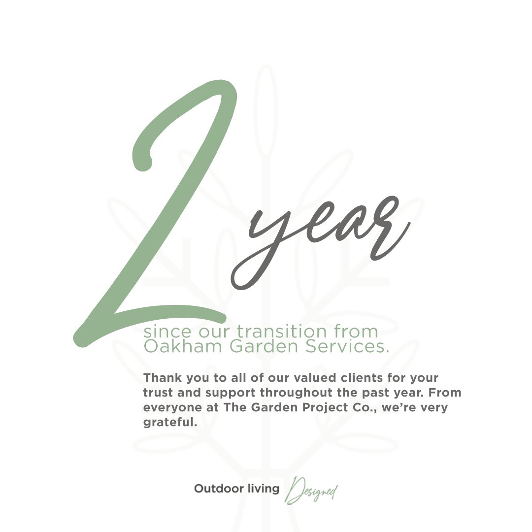 gardenprojectco's tweet photo. Two years on from our rebrand, this weekend marked a big milestone for The Garden Project Co. 

What began as a new chapter after transitioning from Oakham Garden Services in December 2023 has grown into something we’re incredibly proud of. https://t.co/IDETNnb2Tx