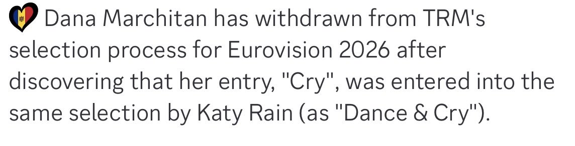 Dana Marchitan izstājās!