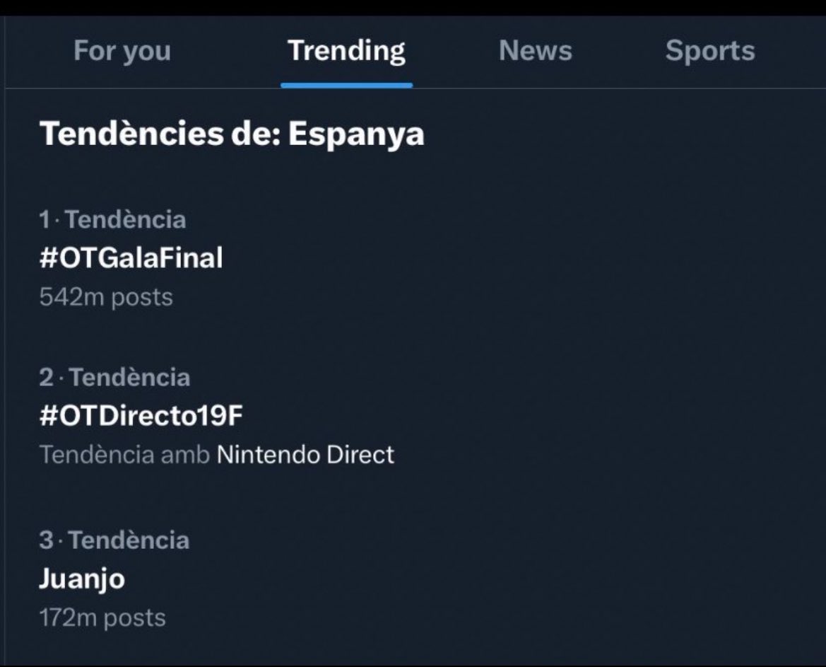 annitafcb's tweet photo. esta es la diferencia de twits de la final de OT23 con la de OT25

creo q será muy dificil encontrar otra vez a concursantes tan completos, tanto personalmente como artisticamente, como los de OT23, sinceramente lo dieron todo #OTGalaFinal https://t.co/zGupf2HLoG