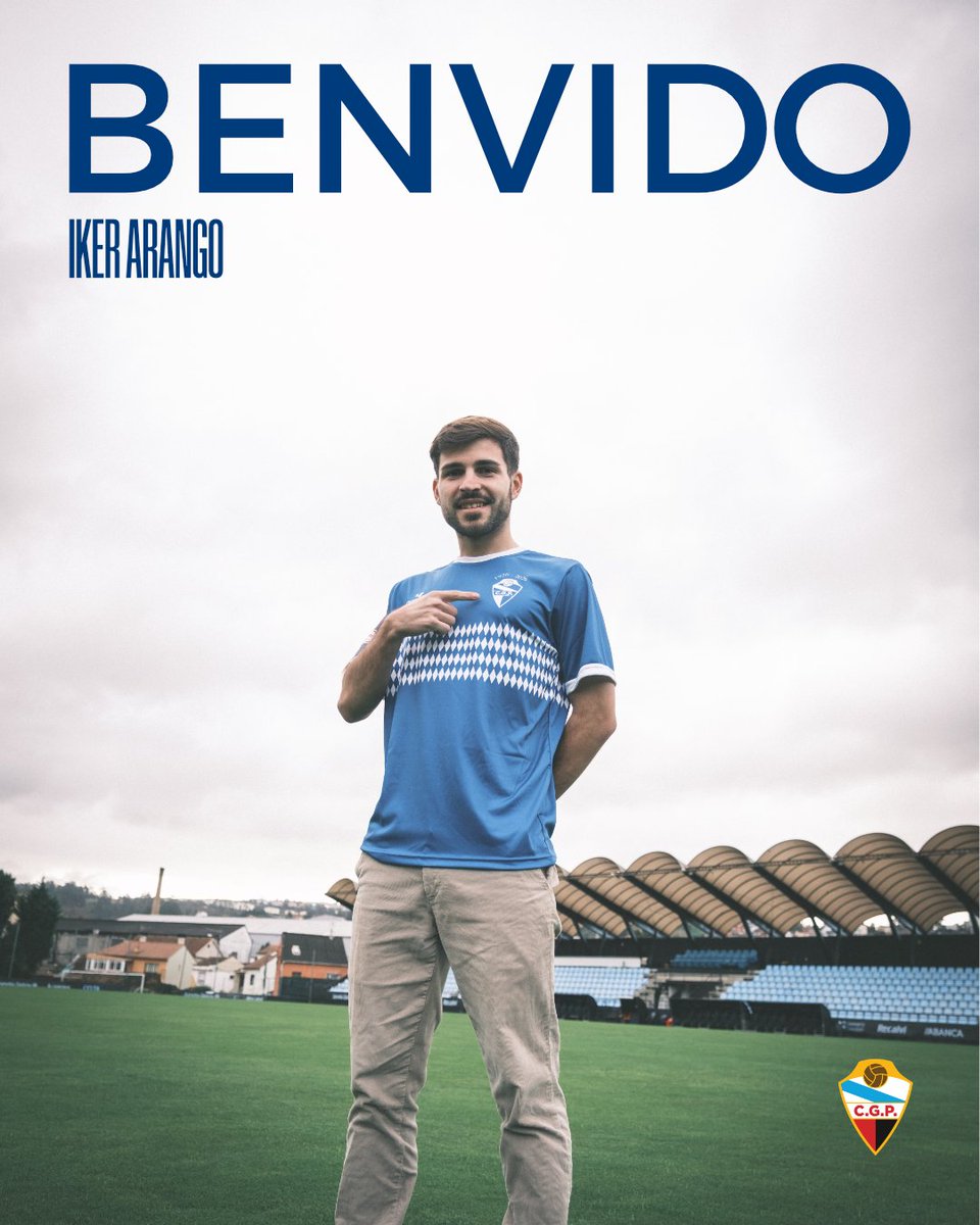 𝙸𝙺𝙴𝚁 𝙰𝚁𝙰𝙽𝙶𝙾, 𝙵𝙸𝙲𝙷𝙰𝙳𝙾 ✅

Mediocentro que chega do Yeclano Deportivo B. 

Enerxía, intensidade e bo trato de balón para o centro do campo.

Benvido a Barreiro, Iker! 💙🍍