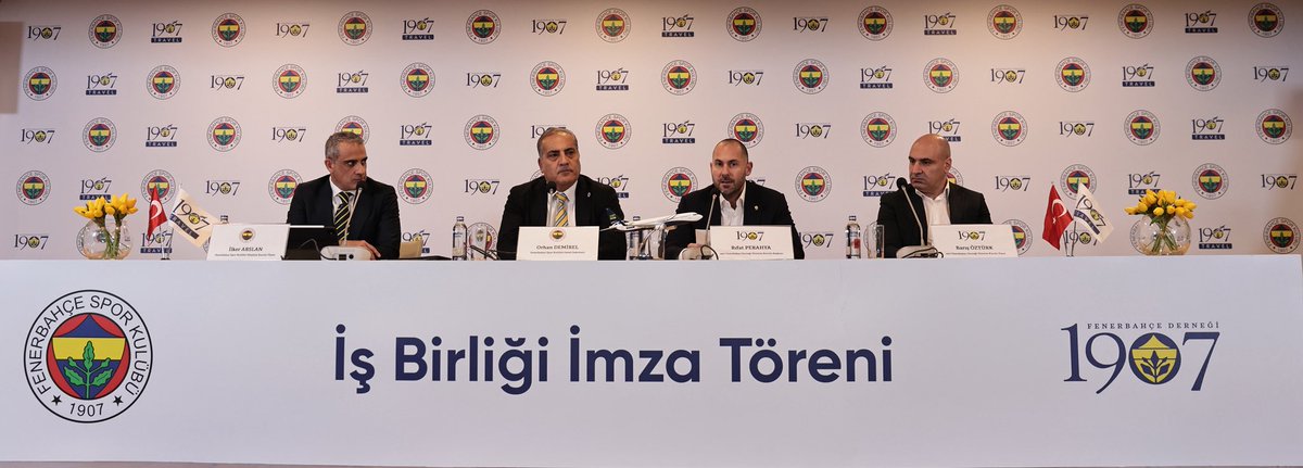 Kulübümüz ile 1907 Fenerbahçe Derneği arasında ‘1907 Travel’ anlaşmasının imza töreni, <a href="/chobanistadyum/">Chobani Stadyumu</a> Fenerbahçe Şükrü Saracoğlu Spor Kompleksi 1907 Tribünü’nde yapıldı.

🔗 bit.ly/48XFh8I