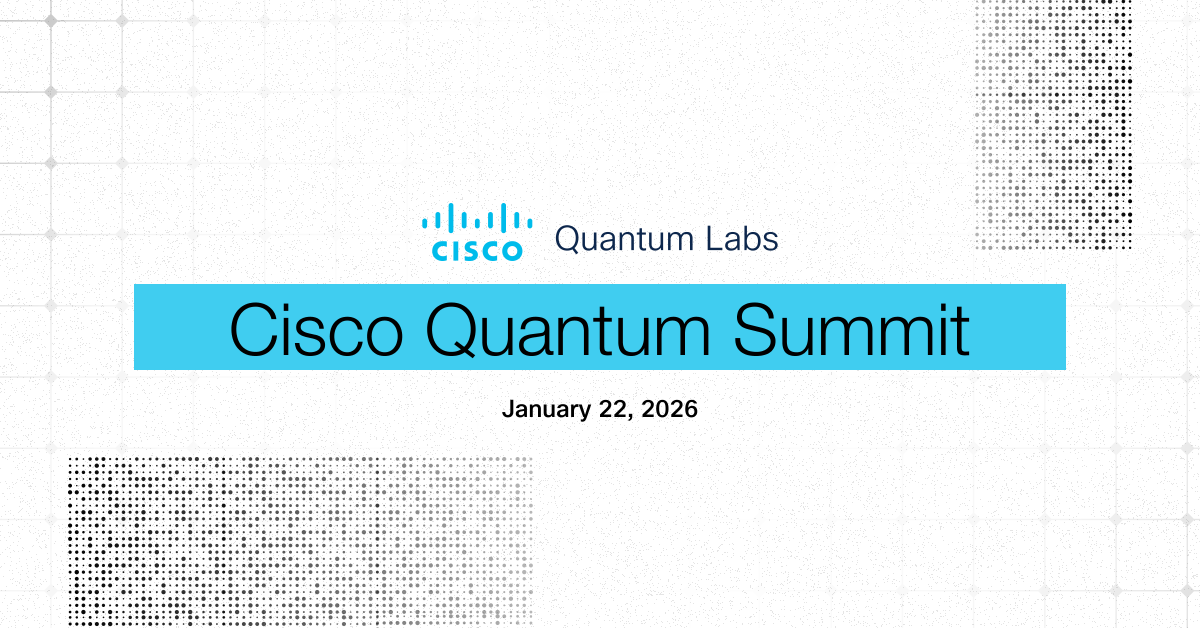 outshiftbycisco's tweet photo. Join us at the Cisco Quantum Summit on January 22, 2026! Discover how #quantum data centers are advancing #AI and machine learning. #Outshift and #CiscoResearch are uniting scientists and engineers to shape what's next.

Register to virtually attend: https://t.co/zPLiVX3DwK https://t.co/qE1w1XZFpd