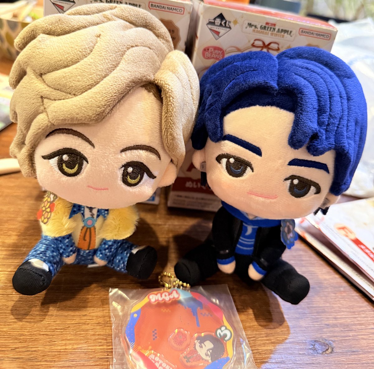 お父さん、お父さん仕事で引けなかった私の代わりに引いてきてくれてありがとう、本当にありがとう.˚‧º·(°இωஇ°)‧º·˚.
と言うか引きの強さが尋常じゃない😭✨️
 #一番くじミセス