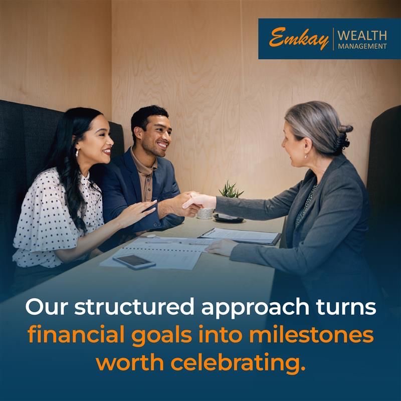 EmkayWealth's tweet photo. At #EmkayWealth, we turn your financial aspirations into achievable milestones. By combining structured planning with personalized strategies, we help you track progress at every step. Our experts design adaptive portfolios that balance growth and protection, ensuring your wealth journey is measurable and rewarding. Partner with an #EmkayWealth Manager to celebrate each milestone and reach the financial future you envision. 
Disclaimer - https://t.co/mS742NAxoj 

#EmkayWealth #PortfolioManagement #WealthManagement #MarketPotential