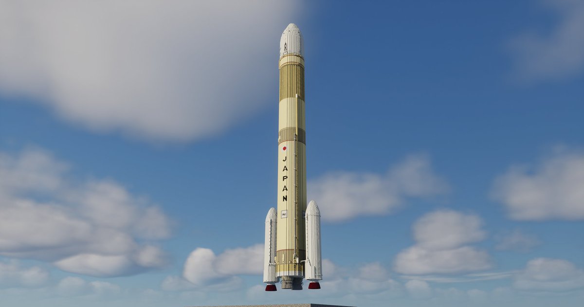 リフトオフ前に完成させる 執念でマイクラでH3-22Sを再現しました GO