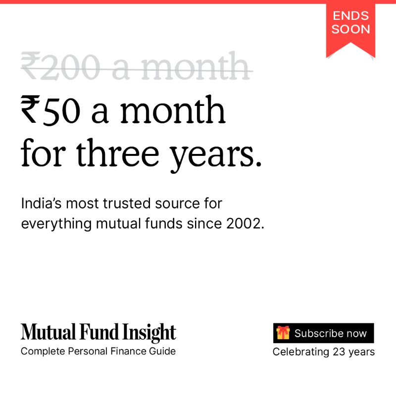 ValueResearch's tweet photo. Make Smart Investment Decisions.

Mutual Fund Insight - Starts at just ₹̷2̷0̷0̷  ₹50 per month

Grab your copy now!