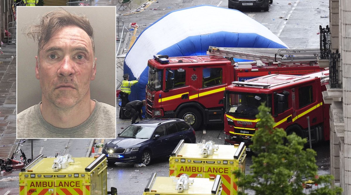 disclosetv's tweet photo. JUST IN - Ex-soldier, Paul Doyle, 54, is jailed for 21 and a half years after driving his car into crowds at the Liverpool FC Premier League victory parade in May — Sky https://t.co/Ugql4mgYjA