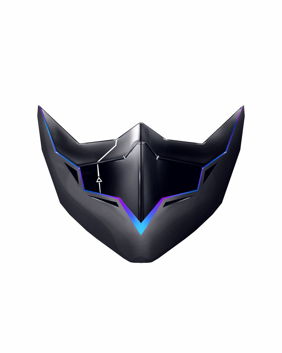 BlueCrunchyArt's tweet photo. Mask and Hairstyle https://t.co/MAteynJNur