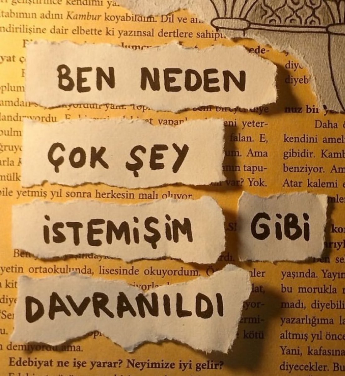 Kitaplardan Alıntılar (@sivriikalemler) on Twitter photo 