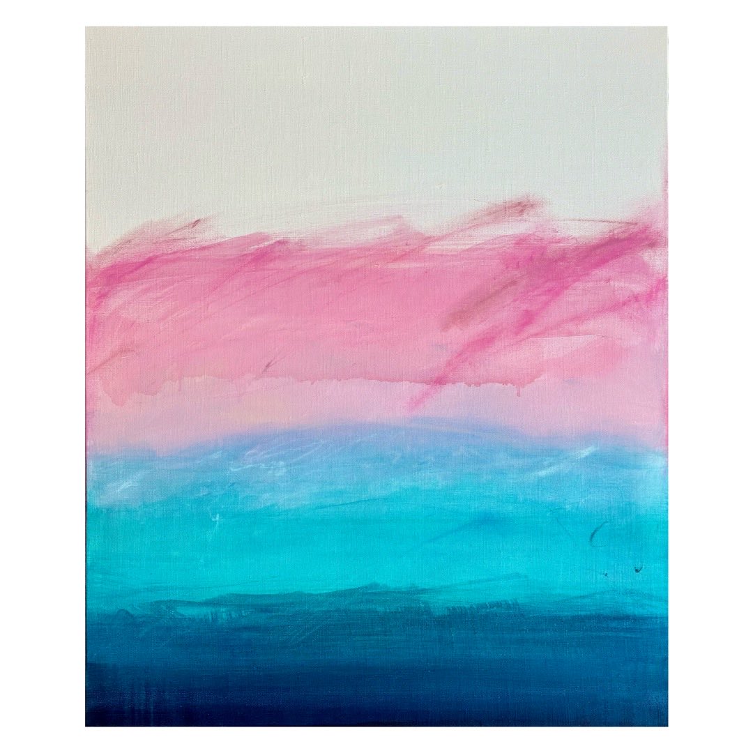 joy” 60.6cm × 72.7cm Acrylic on canvas 2025 #art #abstractpainting