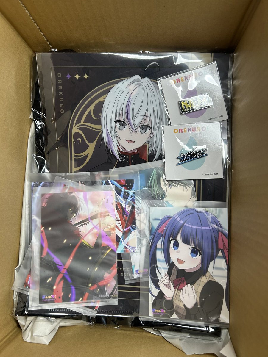 夏の陣のグッズ届いたー 週末からのブロマイドも楽しみ😊 ＃俺クロ