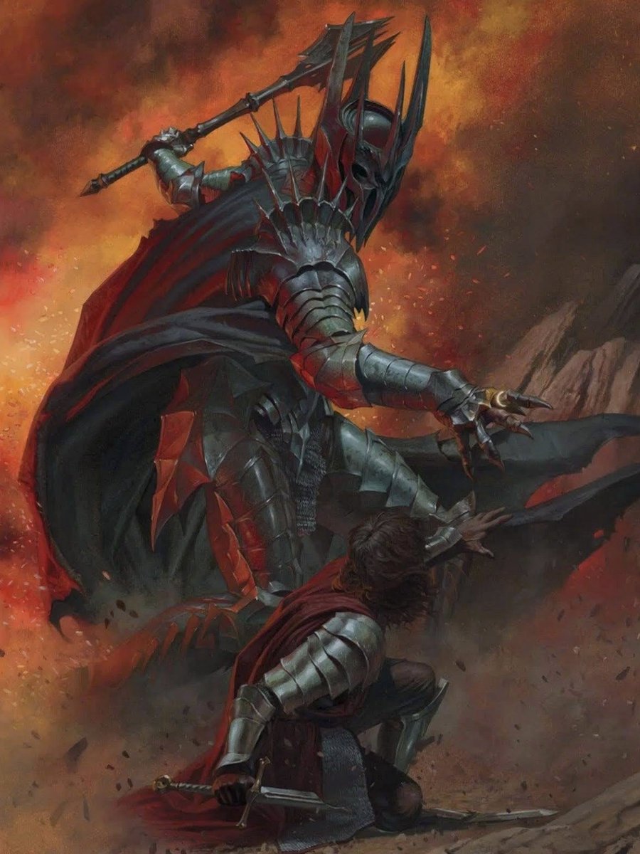 cimerians's tweet image. Lord of the Rings art by Riccardo Federici
#LOTR