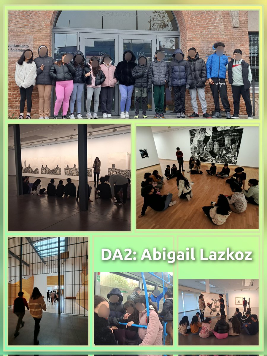 De la mano de Judit y Pilar, de <a href="/Mayeutica_o/">mayeutica.orientacion</a> y dentro de las actividades <a href="/ciudadsaberes/">Ciudad de Saberes</a> , los #alumnos de #SextoPrimaria del <a href="/CeipBeatriz/">CEIP BEATRIZ GALINDO</a> han aprendido en el <a href="/DomusArtium2002/">Domus Artium 2002</a> aspectos sobre la obra de la #artista Abigail Lazkoz "Tengo un animal singular"